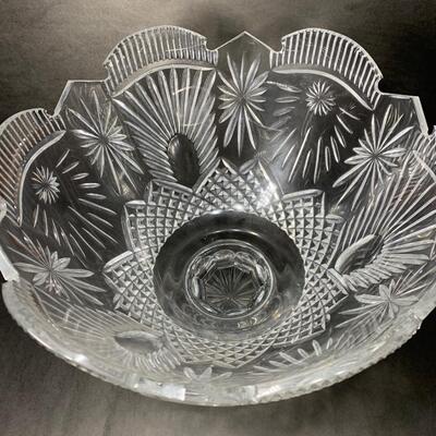 Large Waterford Crystal Punch Bowl
