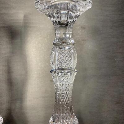 Waterford Crystal Giant Golden Age Candlesticks