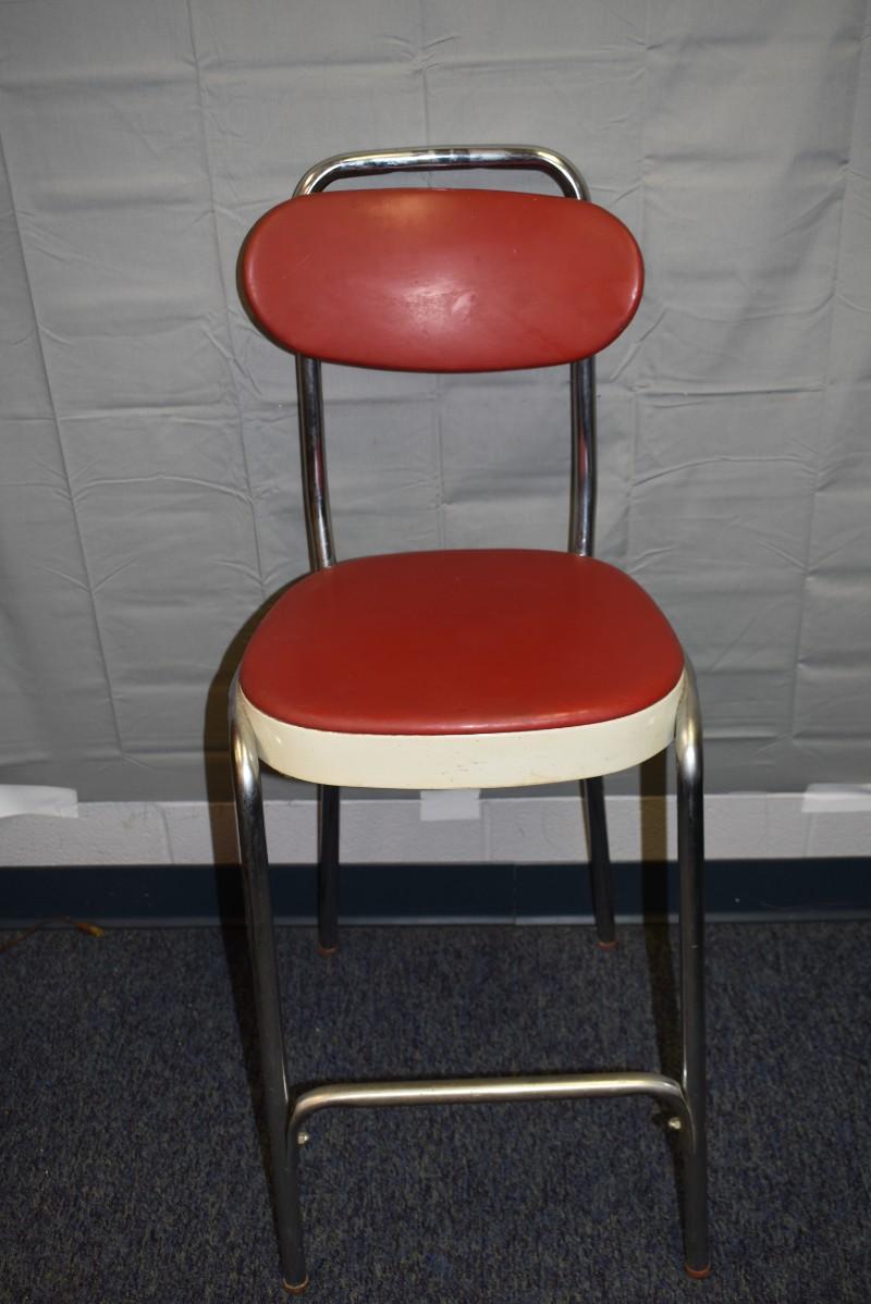 Red Bar Chair