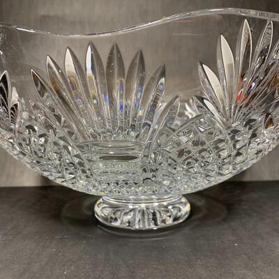 Waterford Crystal Large Thanksgiving Harvest Bowl with box
