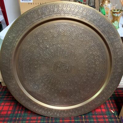 Giant brass decorative Wall Plate