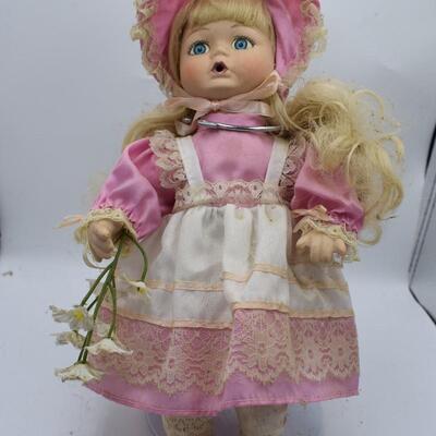 Doll with Pink Dress