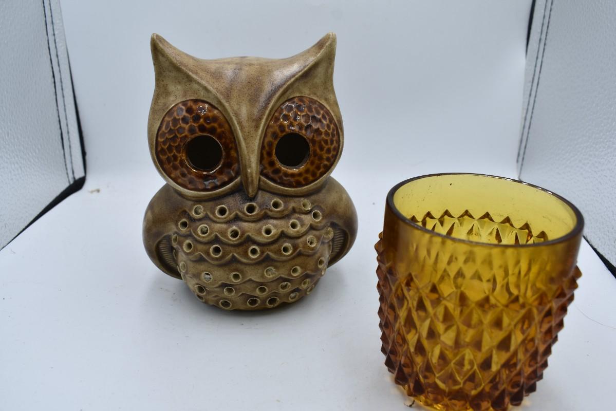 Owl Candle Holder