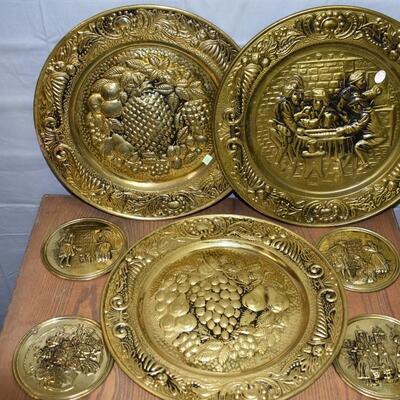 Gold Decor Plates