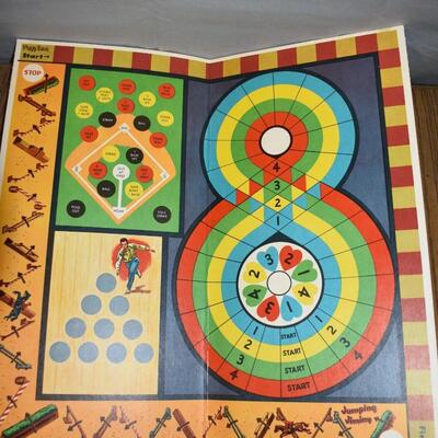 Board Games w/o box and playing pieces Lot H458, H467