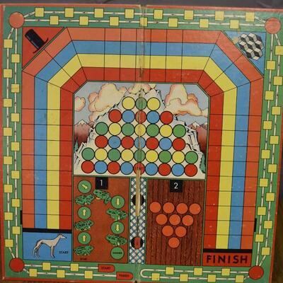 Board Games w/o box and playing pieces Lot H458, H467