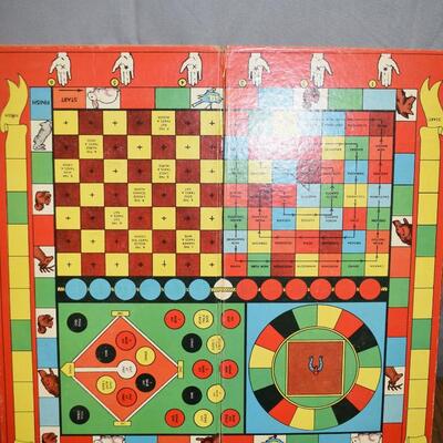 Board Games w/o box and playing pieces Lot H458, H467