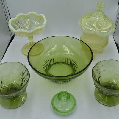 Green Glass Lot
