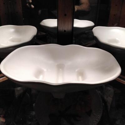 Rare McCoy Mid Century Centerpiece Console Bowl