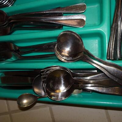 LOT 379. FLATWARE