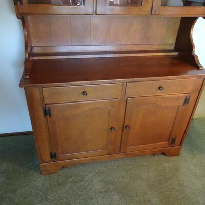LOT 394. VINTAGE ETHAN ALLEN HUTCH