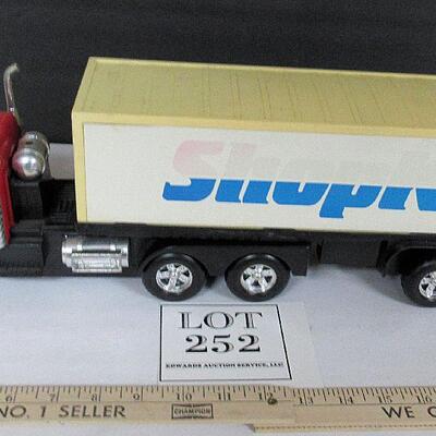 Older Shopko 2 Piece Semi Truck, Plastic