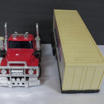 Older Shopko 2 Piece Semi Truck, Plastic