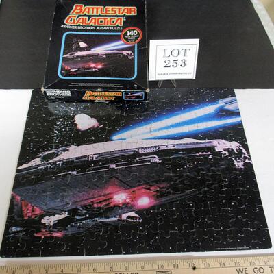 Vintage Battlestar Galactica 140 Pc Puzzle, Complete, 1978