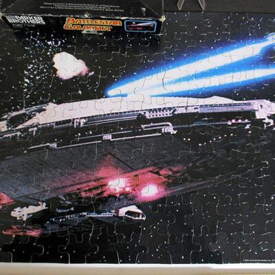 Vintage Battlestar Galactica 140 Pc Puzzle, Complete, 1978