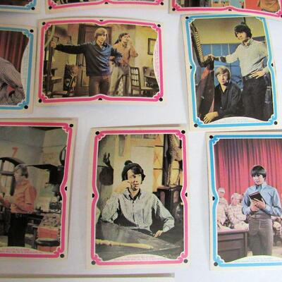 Vintage The Monkeys Trading Cards Partial Set, 1967, Raybert Prod/Screen Gems, Inc