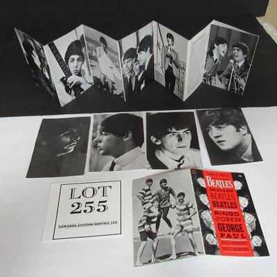 The Beatles Vintage Beatlemania Wallet Photos Set of 20, 1964, Dell Pub, USA,