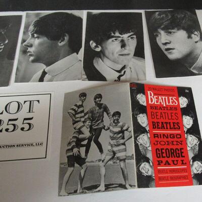 The Beatles Vintage Beatlemania Wallet Photos Set of 20, 1964, Dell Pub, USA,