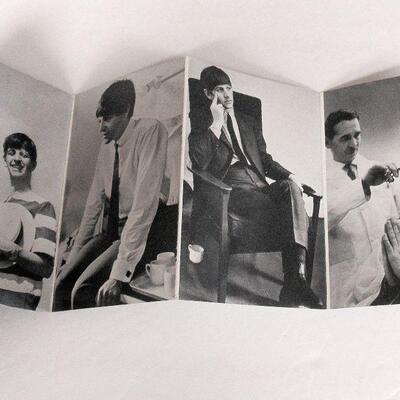 The Beatles Vintage Beatlemania Wallet Photos Set of 20, 1964, Dell Pub, USA,