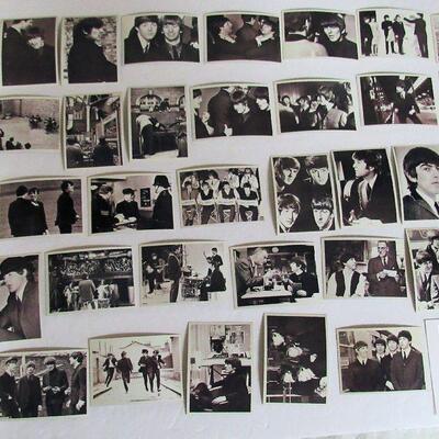 Vintage Beatles Trading Cards, Hard Days Night Partial Set
