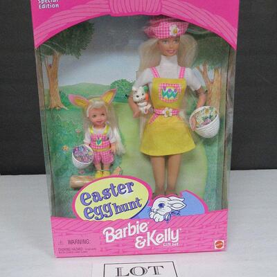 Vintage 1997 Barbie and Kelly Easter Egg Hunt Set, Special Edition, MIB