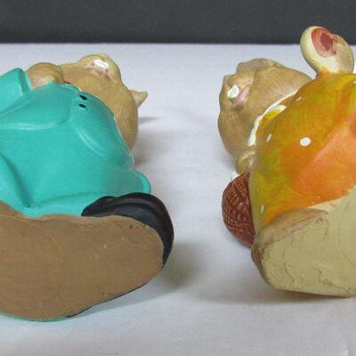 Vintage Japan Rabbit People Figurines