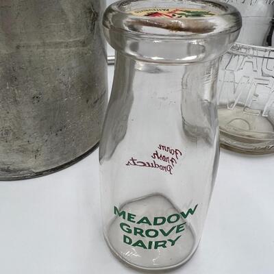 Antique Large Lot of Dairy Milk Butter and Ice Cream Related Collectibles