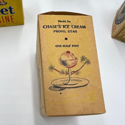 Antique Large Lot of Dairy Milk Butter and Ice Cream Related Collectibles