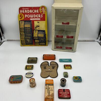 Lot of Antique General Store Ephemera Displays and Collectibles
