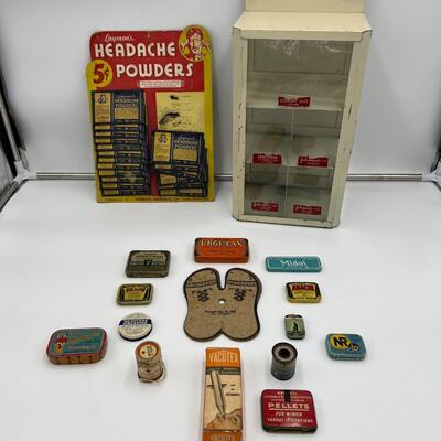 Lot of Antique General Store Ephemera Displays and Collectibles