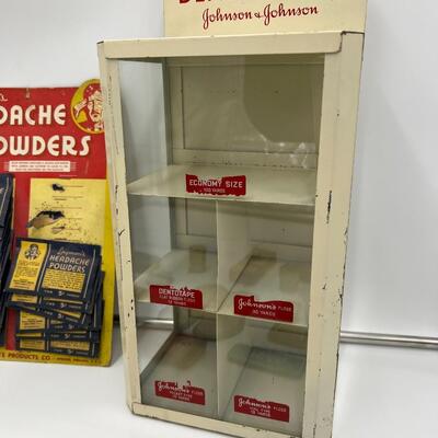 Lot of Antique General Store Ephemera Displays and Collectibles