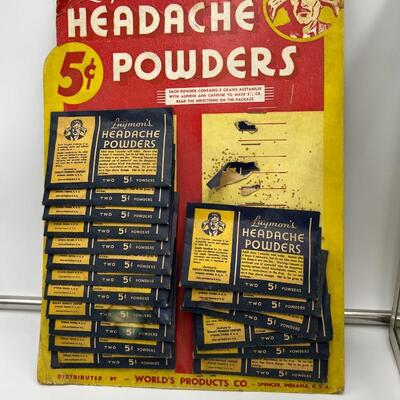 Lot of Antique General Store Ephemera Displays and Collectibles