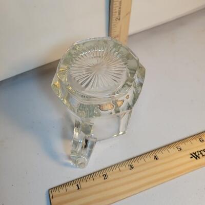 Vintage pressed glass creamer