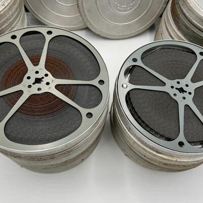 Fantastic Lot of Antique 16mm Films and Projector