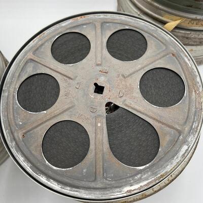 Fantastic Lot of Antique 16mm Films and Projector