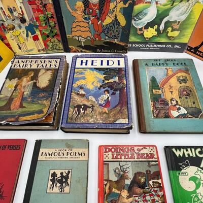 Wonderful Lot of Vintage Children's Books