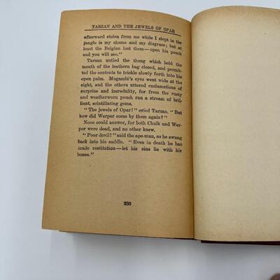 1918 Book Tarzan and the Jewels of Opar by Edgar Rice Burroughs