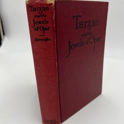 1918 Book Tarzan and the Jewels of Opar by Edgar Rice Burroughs
