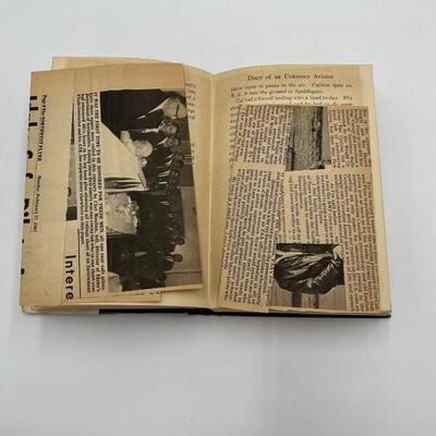 1926 War Birds Diary of an Unknown Aviator Grosset & Dunplap