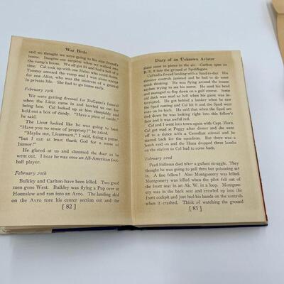 1926 War Birds Diary of an Unknown Aviator Grosset & Dunplap