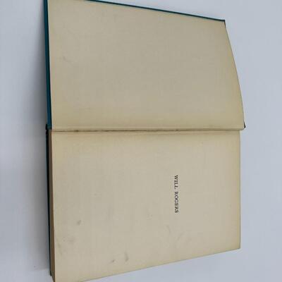 1935 Book Will Rogers Ambassador of Good Will Prince of Wit and Wisdom by P.J. O'Brien