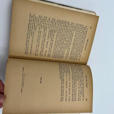 1904 Book The Sea Wolf by Jack London Published by Grosset & Dunlap