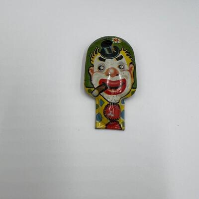 Lot of Antique 7 Tin Toys from West Germany and Japan
