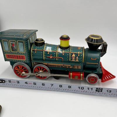 Lot of Antique 7 Tin Toys from West Germany and Japan