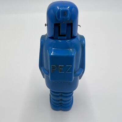 Rare Vintage Blue Robot Space Trooper PEZ Dispenser