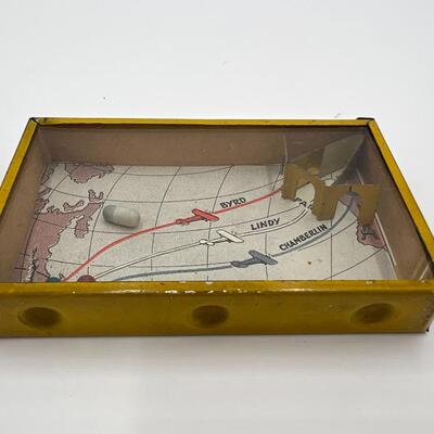 Antique New York NY to Paris Aero Race Toy