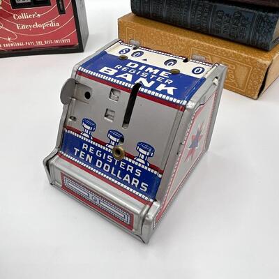 Lot of 14 Mid Century Coin Banks