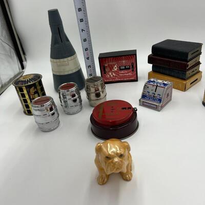 Lot of 14 Mid Century Coin Banks