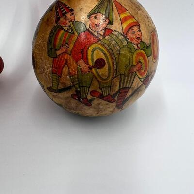 Rare Lot of 2 Antique German Toys
