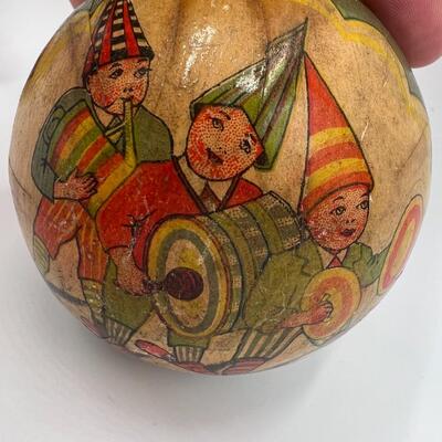 Rare Lot of 2 Antique German Toys